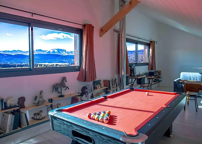 Maison Prestige En Forêt Pour 15, Confort Et élégance Aux Angles - Fr-1-295-213 Les Angles (Pyrenees-Orientales)